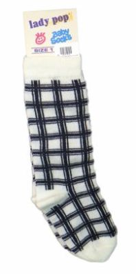 Media Zoquete Cashmilon Estampado Cuadrille