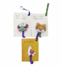 Portachupete Con Aplique de Animalitos