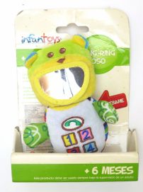 Telefono Peluche Oso Con Sonido - Ring Ring Oso 