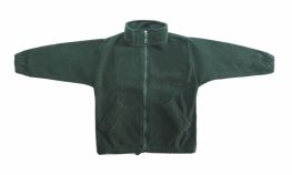 Campera de Polar con Cierre Lisa