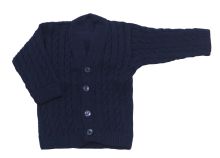 Saco Cashmilon Escote en V con Ochos