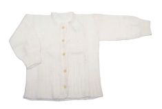 Saco Tejido Mohair con Ochos y Bordado, terminacion al Crochet, boton con Strass