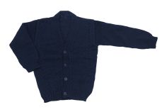 Saco Tejido Cashmilon Escote V con Ochos