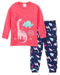 Pijama Nena Estampado Invierno con Puño