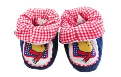Pantufla Pooh Base Antideslizante Corderoy