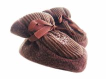 Botita Corderoy Bordada Forrada en Polar BB