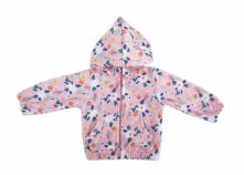 Campera Manga Larga Polar Estampado con Flores 