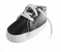 Bota Botita Cuerina Con Cordon