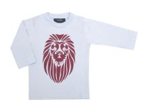 Remera Manga Larga Estampa Leon