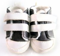 Botita Con base, cordon, de Algodon y Jeans