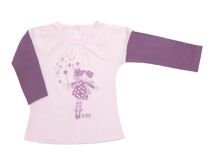 Remera Manga Larga Estampado Hada y estrellas