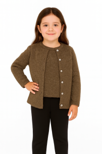 Twing Saco y remera lisa con brillo