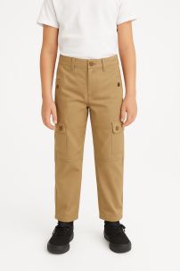 Pantalon Gabardina Cargo con Bolsillos