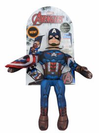 Muñeco Soft Marvel Avengers Capitan America - Cabeza De Goma 
