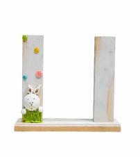 Portarretrato Con conejo Artesanal