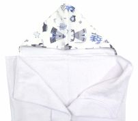 Toallon Con Capucha Central Estampado