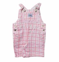 Jardinero de Gabardina a cuadros corto