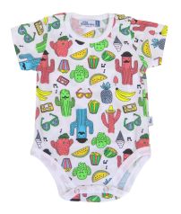 Body Manga Corta Cactus Anteojos