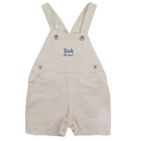 Jardinero Corto Gabardina Liso 