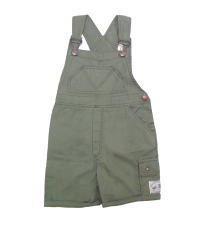 Jardinero Corto Gabardina Liso 