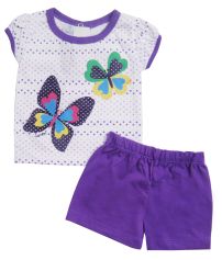 Conjunto Nena Remera M/C Short Algodon