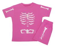 Pijama Esqueleto Brilla En La Oscuridad