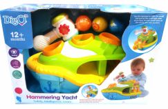 Barco Didactico Con Luz Y Sonido - Hammering Yacht 