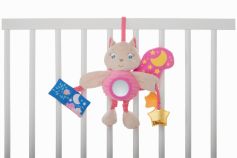 Peluche Colgante Cunero Sonajero Buho 