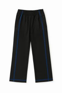 Pantalon de Acetato Frizado con bolsillo