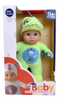 Bebote Dragon Con Luz Y Sonido - Incluye Chupete 