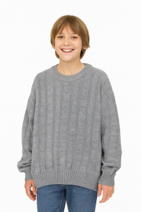 Pullover Sweater Tejido con ochos Cuello Redondo  Perica Norberto