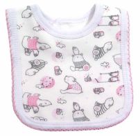 Babero de toalla bordado