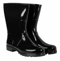 Bota De Lluvia Lisa 1/2 Media Caña