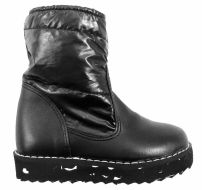 Bota Media Caña combinada con silver 