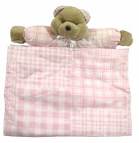 Cambiador con broche y peluche Oso