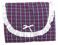 Cambiador escoses con broderie y moño