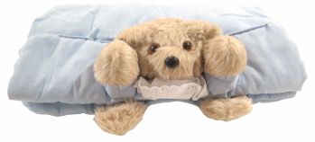 Cambiador Perro con cabeza y patitas de peluche