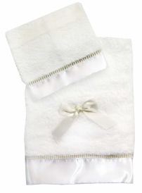 Toallon Bifaz Con Entre Dos Terminacion En Razo + Toallita 