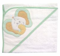 Toallon con Capucha - Elefante 