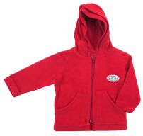 Campera De Polar Con Capucha Lisa