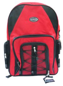 Mochila Espalda Grande Con Elastico Zig Zag - 3 Bolsillos 