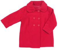 Saco Becky de paño con capucha 