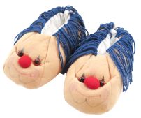 Pantufla Payaso sin puño con flecos