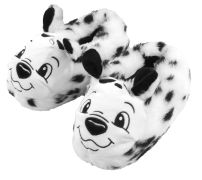 Pantufla perro dalmata con base antideslizante