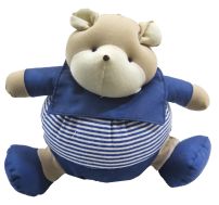 Conejo Y Oso  Pompon con Cascabel