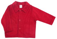 Sacon nena rojo liso 