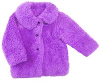 Tapado piel con botones