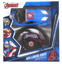 Auto Radio Control Marvel Avengers Capitan America - Adelante Y Atras 