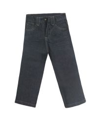 Pantalon jean varon con cierre en bolsillo trasero