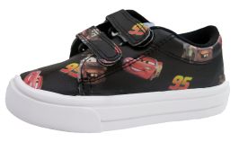 Zapatilla Cuerina Ecológica Cars con dos velcros 